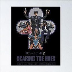 JPEGMAFIA and Danny Brown Scaring the Hoes. Poster