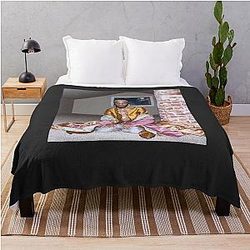 JPEGMAFIA All My Heroes Are Cornboys Album Cover Throw Blanket