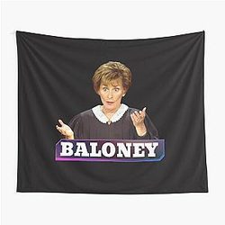Judge Judy Only Judy Can Judge Me Tapestry