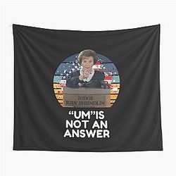 Only Judy Can Judge Me: Hilarious Judge Judy Meme Collection Tapestry