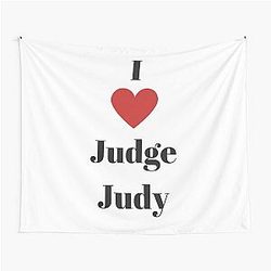 I Love Judge Judy Tapestry