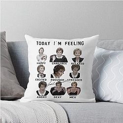 Judge Judy Funny Throw Pillow