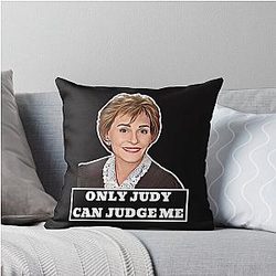 Judge Judy Throw Pillow
