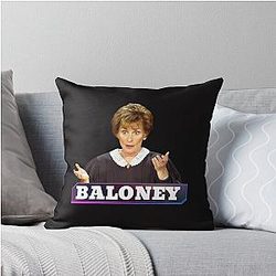 Judge Judy - Only Judy Can Judge Me Throw Pillow
