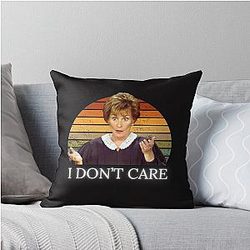 Judge Judy Can Judge Me Throw Pillow
