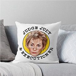 Judge Judy Throw Pillow
