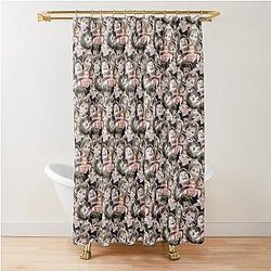 Judge Judy Face Shower Curtain