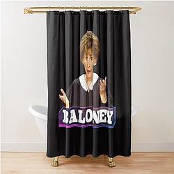 Judge Judy Baloney Only You Can Judge Me Shower Curtain