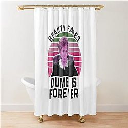 Judge Judy Birthday Card Beauty Fades But Dumb is Forever Shower Curtain