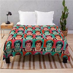 Judge Judy Pop Artwork Throw Blanket