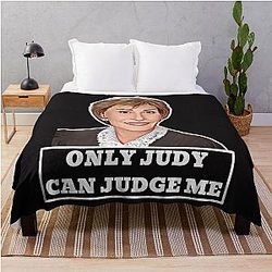 Judge Judy - Judy Can Judge Me Throw Blanket