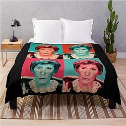Judge Judy Pop Art Throw Blanket