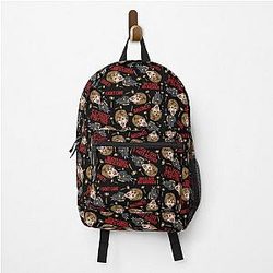 Black Judge Print Backpack