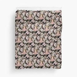 Judge Judy Pattern Duvet Cover