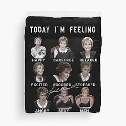 Judge Judy Funny Duvet Cover