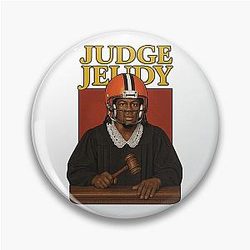 Judge Judy Jerry Browns Pin