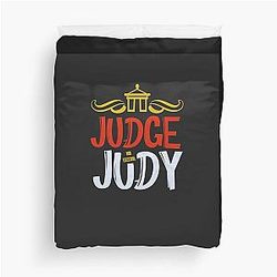 Judge Judy Only Can Judge Me Duvet Cover