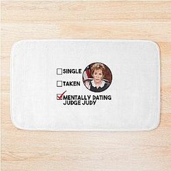 Mentally Dating Judge Judy Bathroom Mat