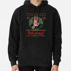 Judge Judy Ugly Christmas Sweater Baloney Pullover Hoodie