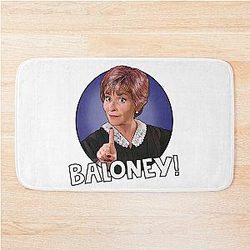 Judge Judy Baloney Bath Mat