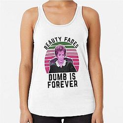 Judge Judy Birthday Card Beauty Fades Dumb is Forever Tank Top