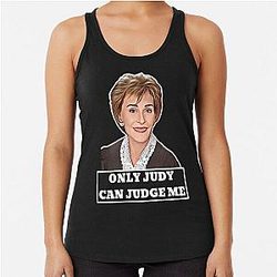 Judge Judy Racerback Tank Top
