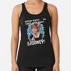 Judge Judy - Wise Men Baloney Racerback Tank Top