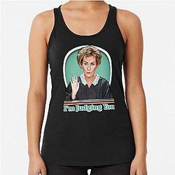 Judge Judy Racerback Tank Top