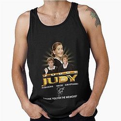 26 years Judge Judy Tank Top signatures