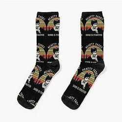 Beauty Fades Is Forever Judy Judge Coffee Socks