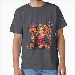 Trick or Trial Judge Judy Halloween Shirt Funny Courtroom Gift for Law Lovers Classic T-Shirt
