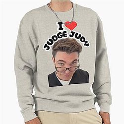 I Love Judge Judy Pullover Sweatshirt