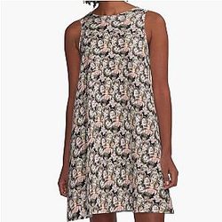 Judge Judy Pattern A-Line Dress