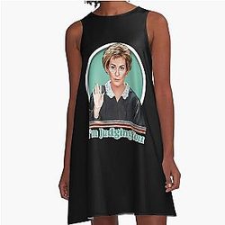 Judge Judy A Line Dress