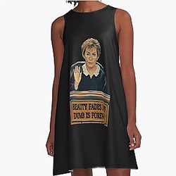 Judge Judy A Line Dress