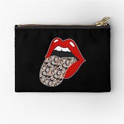 Judge Judy Red Lips Zipper Pouch