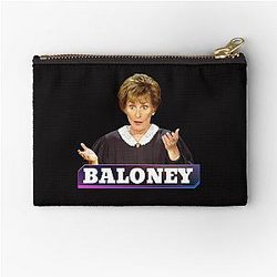 Judge Judy Baloney Only Me Zipper Pouch