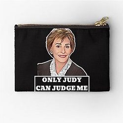 Judge Judy - Only Judy Can Judge Me Zipper Pouch