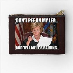 Judge Judy Fan Art Zip Pouch