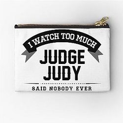 Judge Judy Watch Zipper Pouch