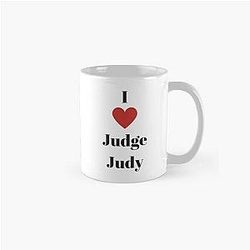 I love Judge Judy Relaxed Fit Classic Mug