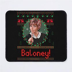 Judge Judy Ugly Christmas Sweater Baloney Mouse Pad