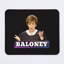 Judge Judy - Only Judy Can Judge Me Mouse Pad