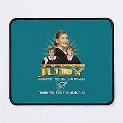 26 years 1996-2022 Judge Judy thank you for the memories signatures Mouse Pad