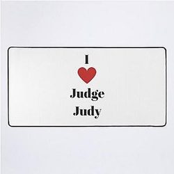 I Love Judge Judy Desk Mat