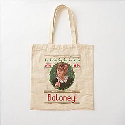Judge Judy Ugly Christmas Sweater Baloney Cotton Tote Bag