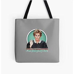 Judge Judy Over Print Tote Bag