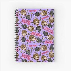 Purple Judge Judy Notebook