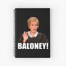 Judge Judy Spiral Notebook