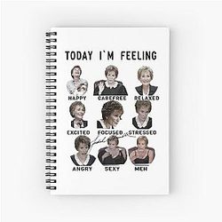 Judge Judy Funny Spiral Notebook